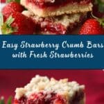 Strawberry Crumb Bars Recipe