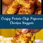 Potato Chip Crusted Popcorn Chicken Nuggets Recipe