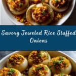 Jeweled Rice Stuffed Onions Recipe