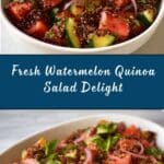 Watermelon Quinoa Salad Recipe