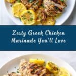 The Best Greek Chicken Marinade Recipe