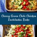 Green Chile Enchiladas with Chicken Recipe