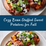 bean stuffed sweet potatoes recipe
