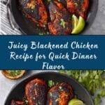 Blackened Chicken Recipe