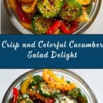 Cucumber and Sweet Pepper Salad Recipe