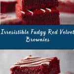 The Best Fudgy Red Velvet Brownies Recipe