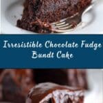 Chocolate Fudge Sour Cream Bundt Cake Recipe