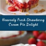 Fresh Strawberry Cream Pie Recipe