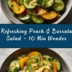 Gorgeous Peach Salad Recipe
