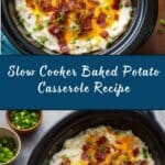 Slow Cooker Baked Potato Casserole Recipe