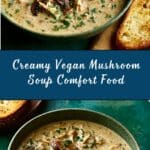 creamy vegan mushroom soup Recipe