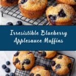 Blueberry Applesauce Muffins Recipe