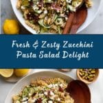 Zucchini Pasta Salad Recipe