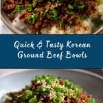 Delicious Korean Ground Beef Bowl Recipe