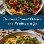 Peanut Chicken and Noodles Recipe