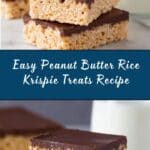 Peanut Butter Rice Krispie Treats Recipe