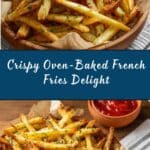 Baked French Fries Recipe