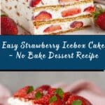 Strawberry Icebox Cake Recipe