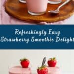 Simple Strawberry Smoothie Recipe