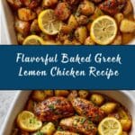 Baked Greek Lemon Chicken Recipe
