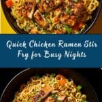 Quick & Tasty Chicken Ramen Stir Fry Recipe