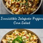 Jalapeno Popper Corn Salad Recipe