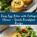 Easy Egg Bites with Cottage Cheese Recipe