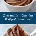 Keto Chocolate Whipped Cream Recipe