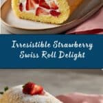 Strawberry Swiss Roll Recipe