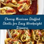 Mexican Stuffed Shells Recipe