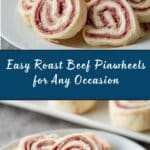 Roast Beef Pinwheels Recipe