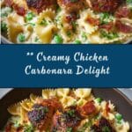 Chicken Carbonara Recipe