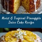Pineapple Juice Cake Recipe