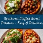 Loaded Roasted Sweet Potato Recipe