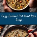 Instant Pot Wild Rice Soup Recipe