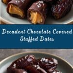 Chocolate Covered Stuffed Dates Recipe