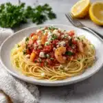 Greek Shrimp Pasta Recipe