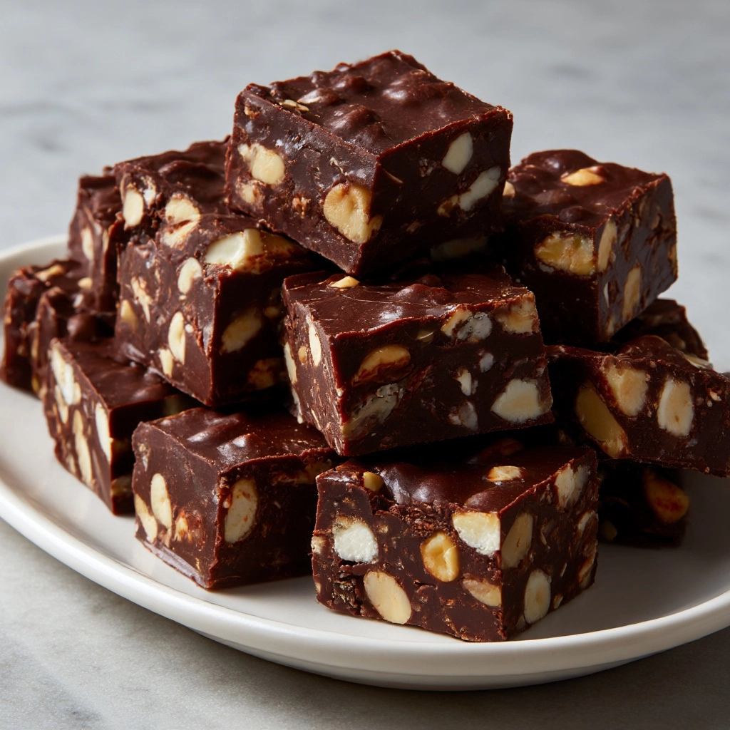 Rocky Road Fudge Recipe - Recipe Image