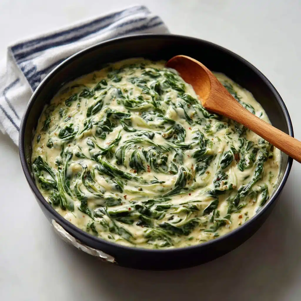 Easy Creamed Spinach Recipe - Recipe Image