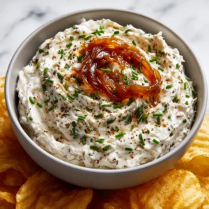 French Onion Dip Recipe
