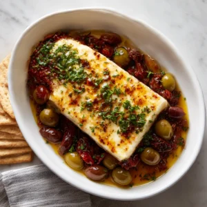 Mediterranean Baked Feta Recipe