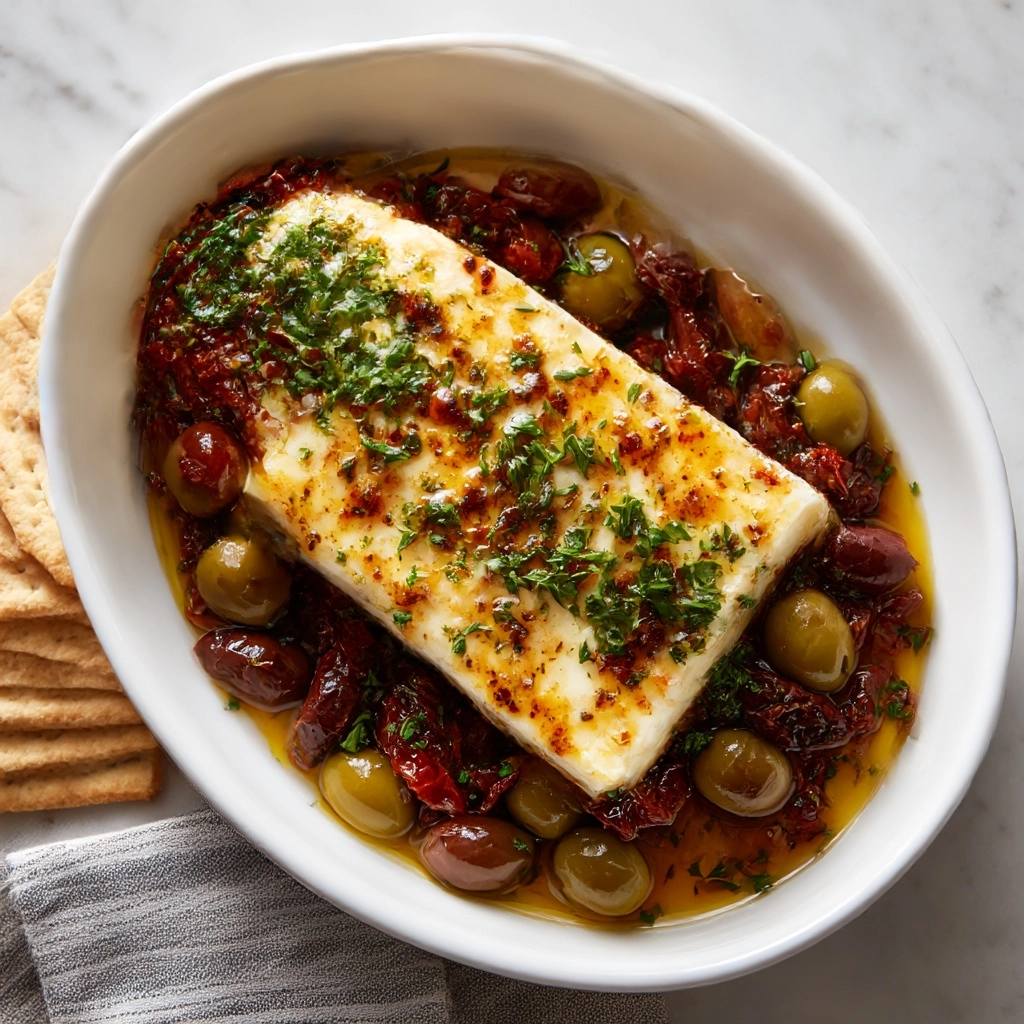 Mediterranean Baked Feta Recipe