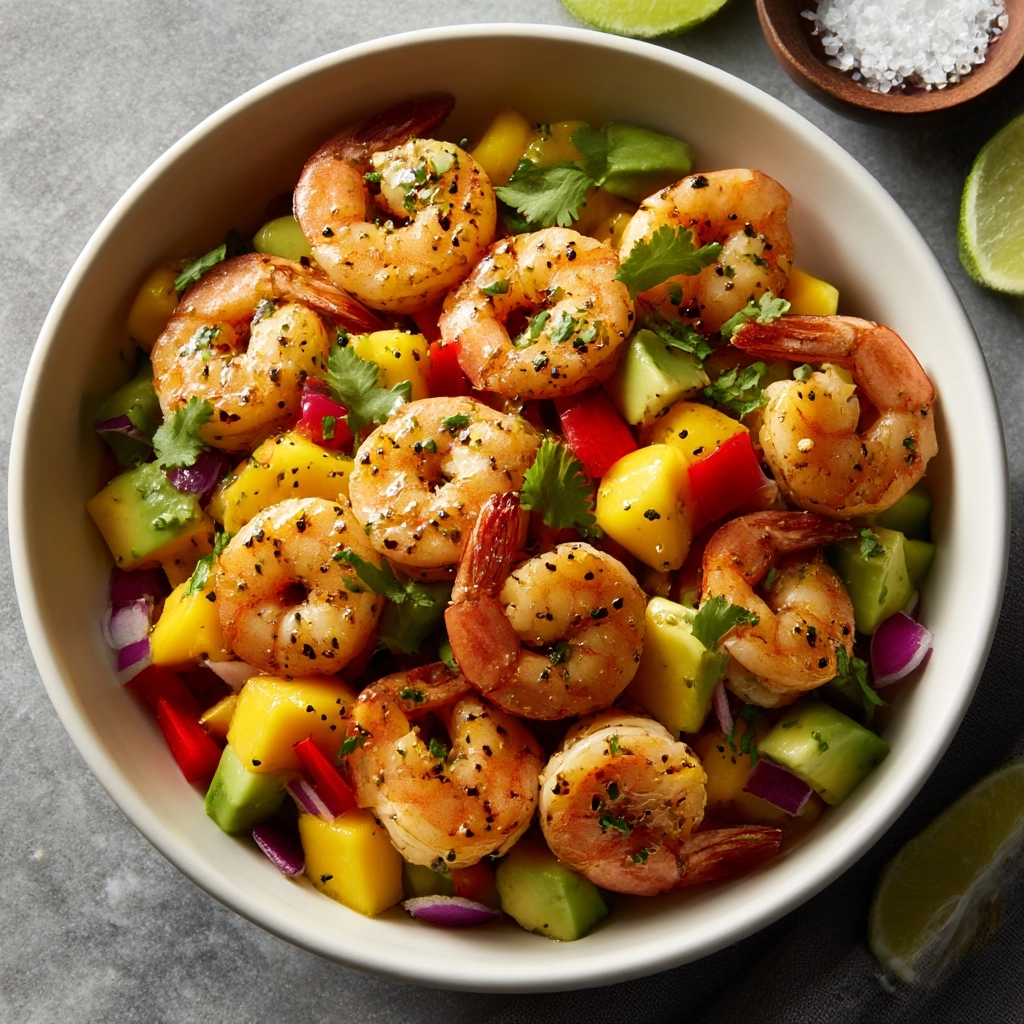 Mango Avocado Shrimp Salad Recipe