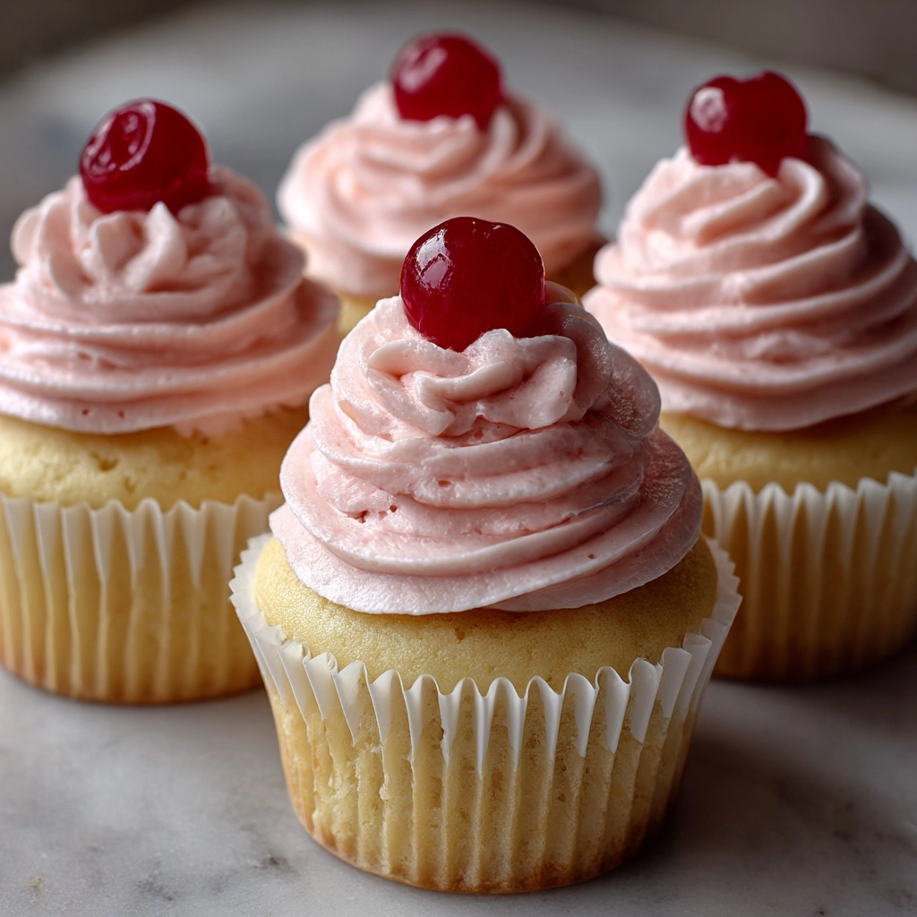 Cherry Limeade Cupcakes Recipe - Recipe Image