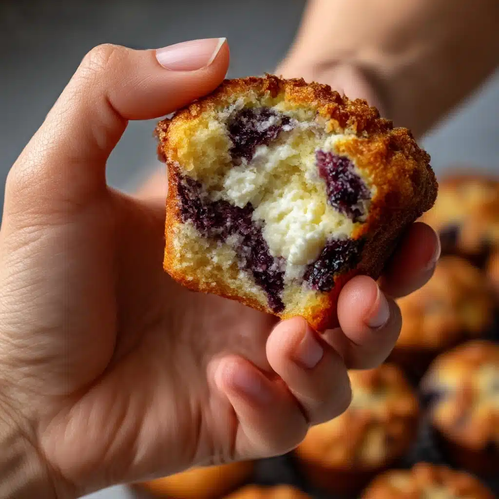 Blueberry Cream Cheese Muffins Recipe - Recipe Image