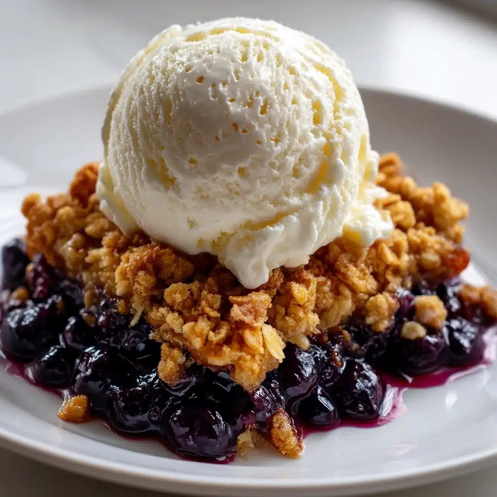 Blueberry Crisp Recipe