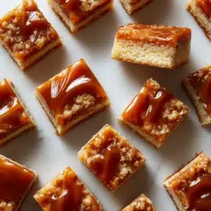 Ooey Gooey Caramel Butter Bars Recipe
