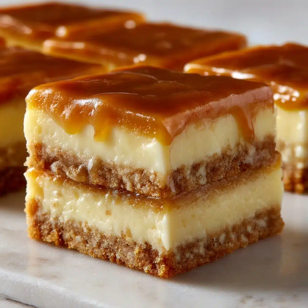 Ooey Gooey Caramel Butter Bars Recipe - Recipe Image