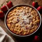 Strawberries and Cream Coffee Cake Recipe