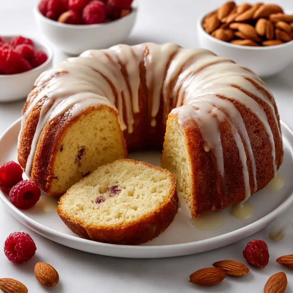Raspberry Almond Pound Cake Recipe
